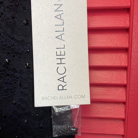 NWT RACHEL ALLAN SIZE 12 LACE/RHINESTONE JUMPER - Picture 4 of 16